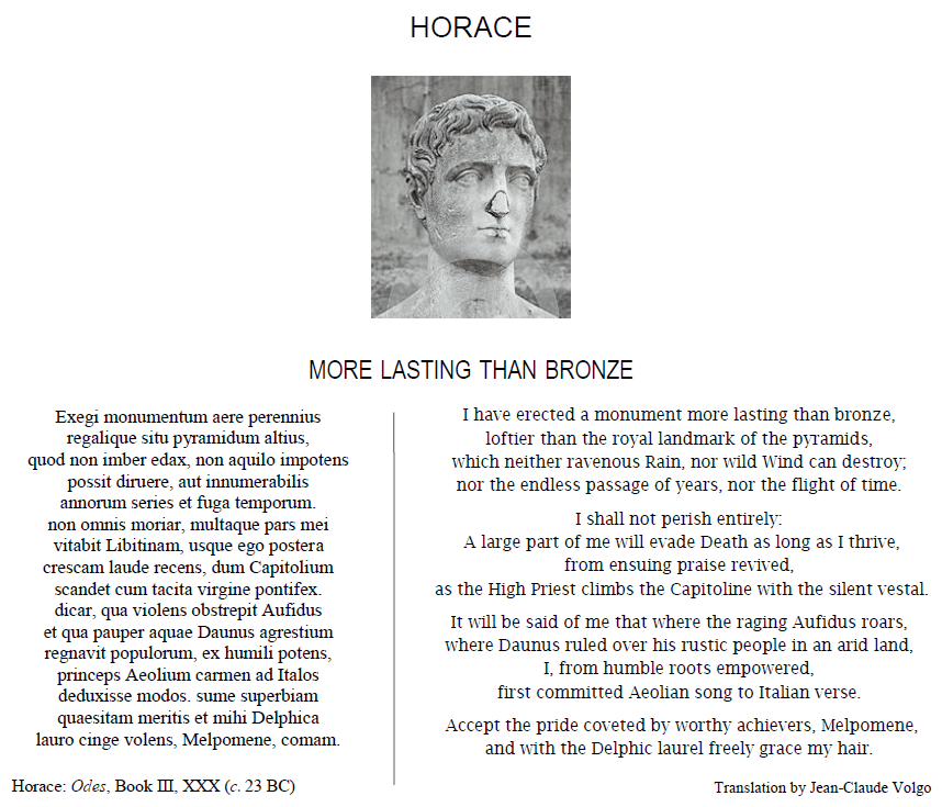 Musings about Latin Poetry Norbert Haupt