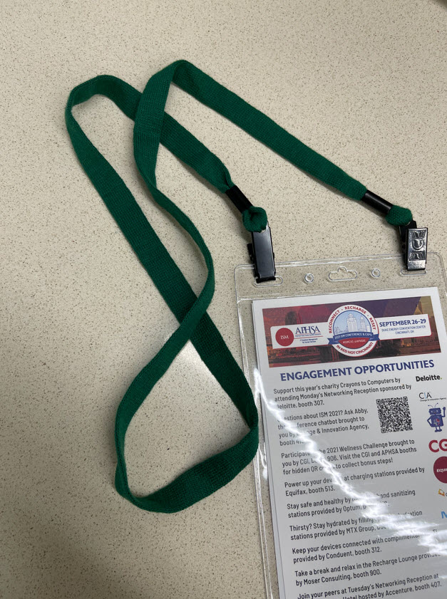 A Lanyard with a Message Norbert Haupt