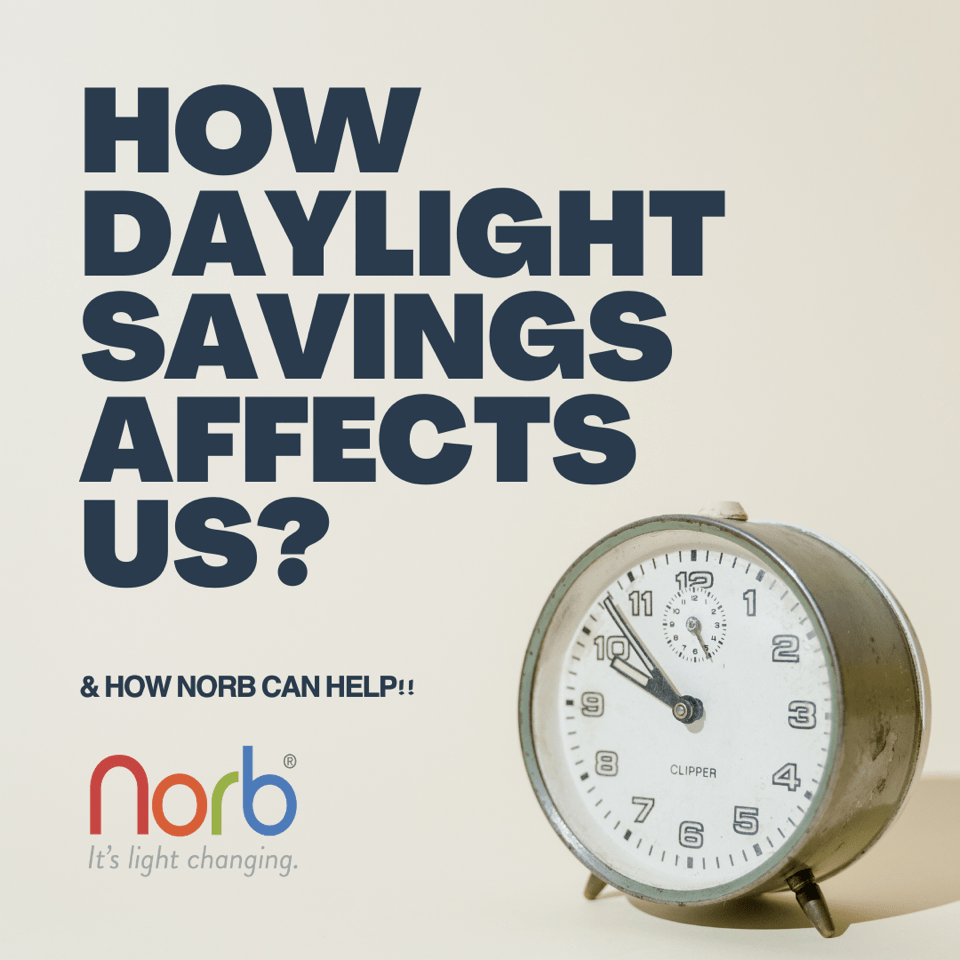 How Daylight Savings Affects Us And How Norb Wellness Lighting can