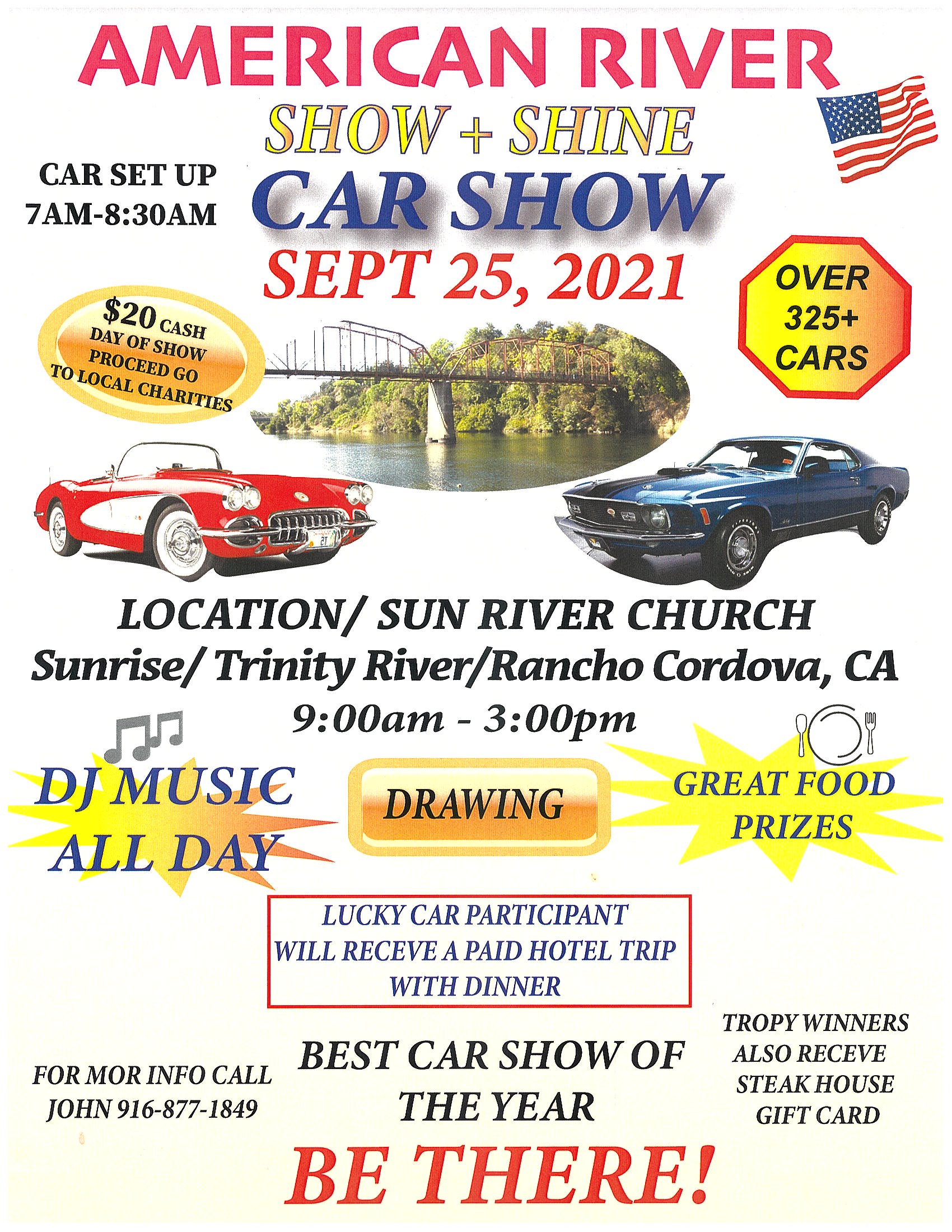 American River Show & Shine Car Show NorCal Car Culture