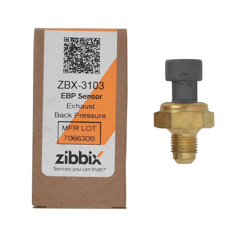 Zibbix 6.4L 6.7L EBP Exhaust Back Pressure Sensor For 0818 Ford Powerstroke Diesel