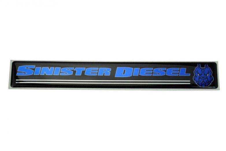 Sinister Diesel Radiator Shroud Sticker for 20032007 Powerstroke 6.0L