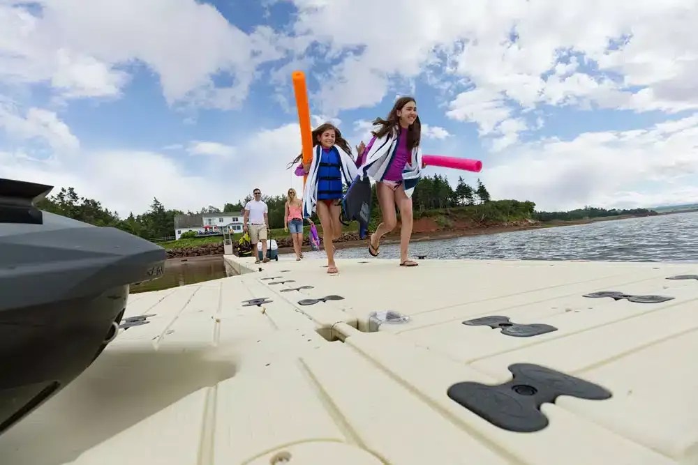 EZ Dock The Benefits of Plastic Floating Docks Nor Col EZ Dock