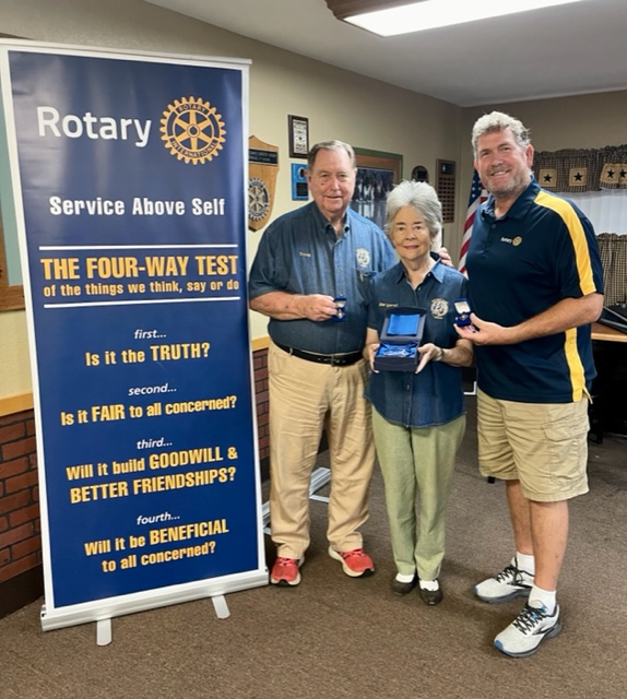 Doug Crouse Is Recognized by Rotary International Norco Rotary