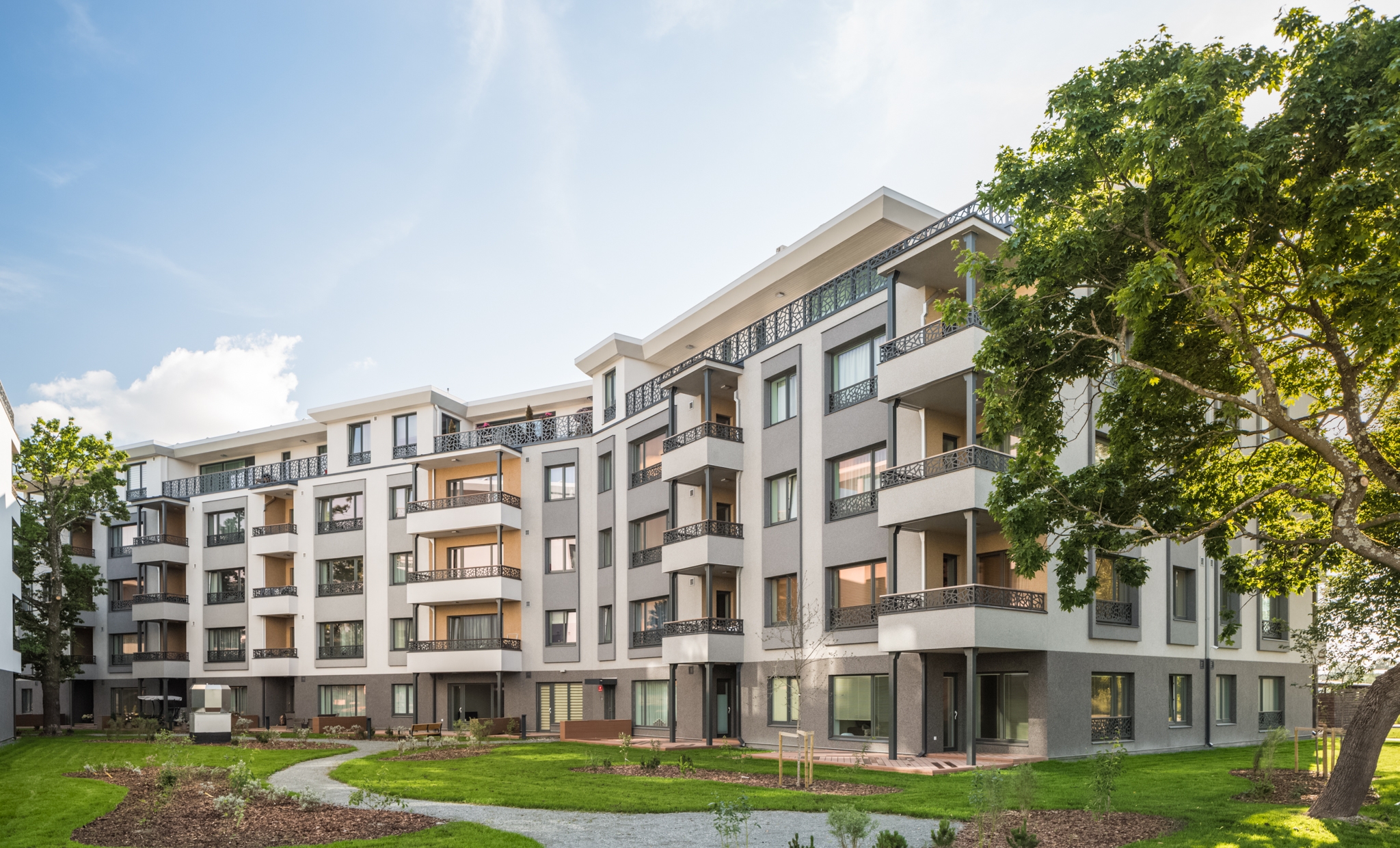 Tivoli apartment buildings Nordecon