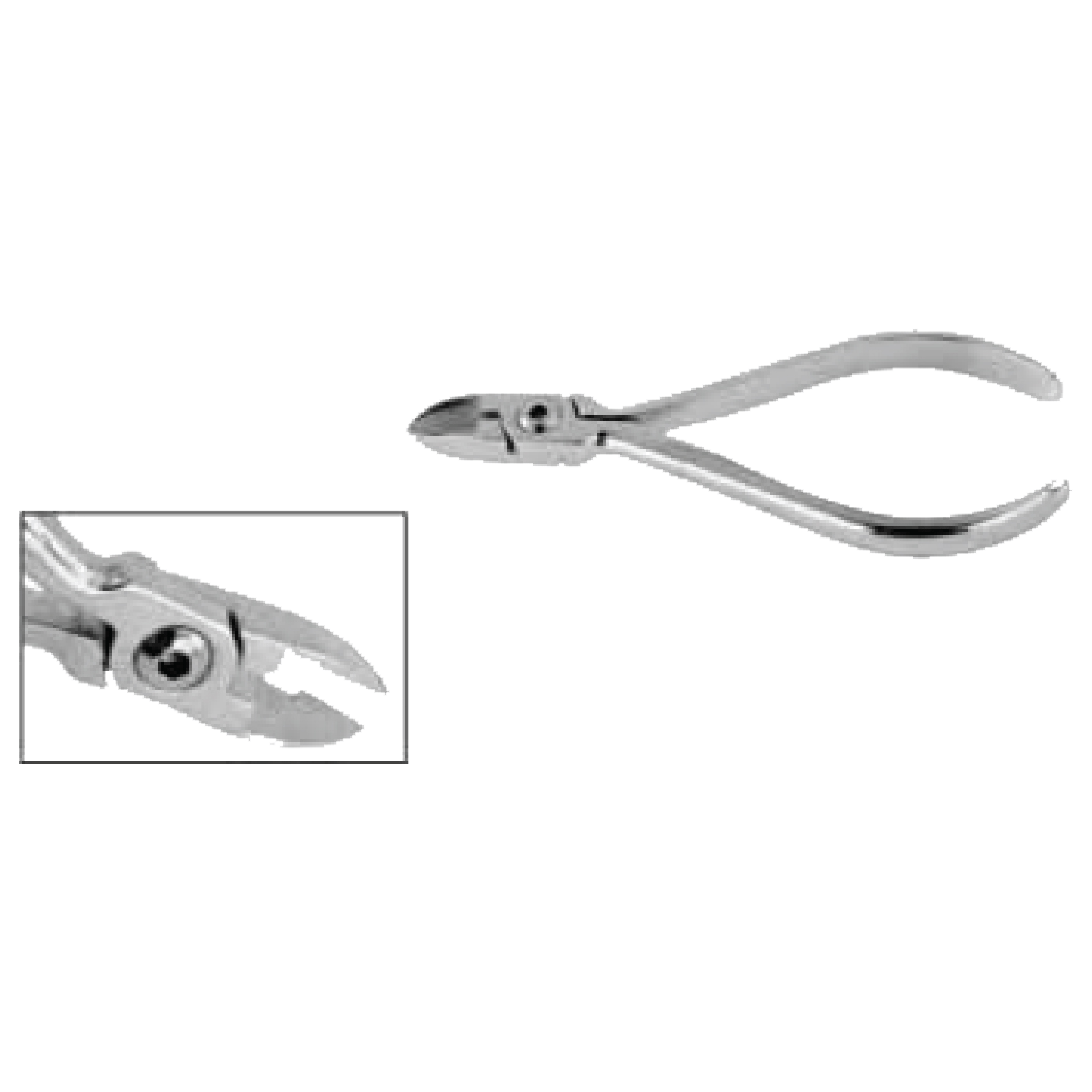 HARD WIRE CUTTER 15° ANGLED (T.C.GOLD) Norden Tools