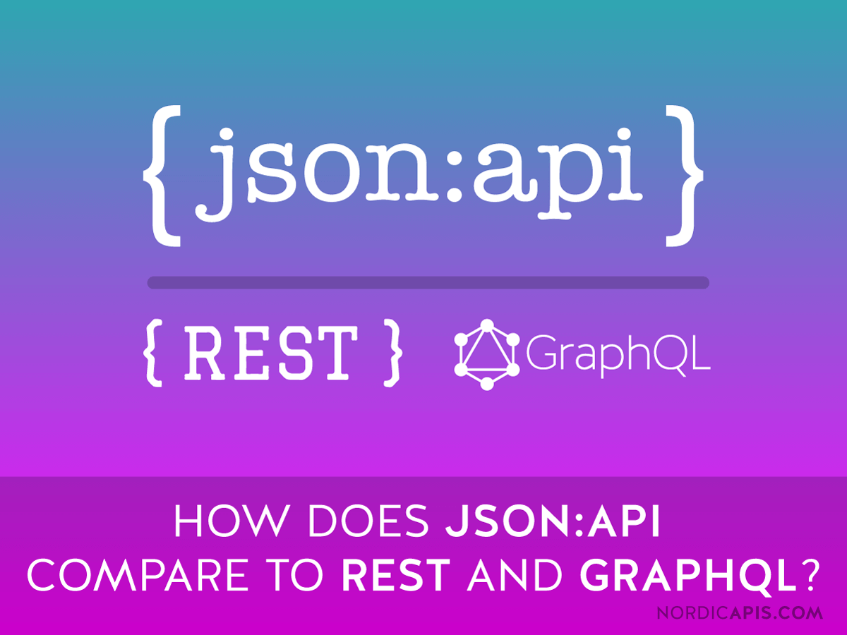 How Does JSONAPI Compare To REST and GraphQL? Nordic APIs