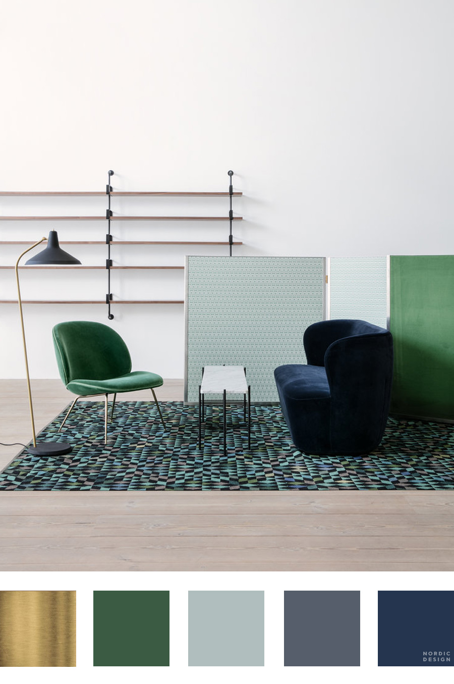 10 Beautiful and Totally Workable Color Palettes from Danish Design