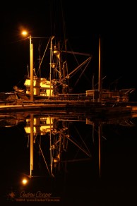 Tenakee Docks at Night