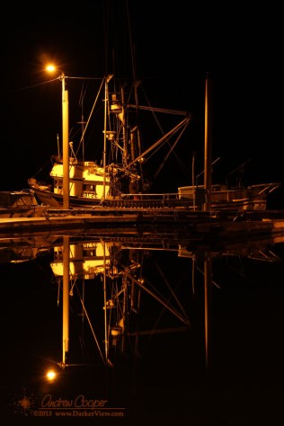 Tenakee Docks at Night