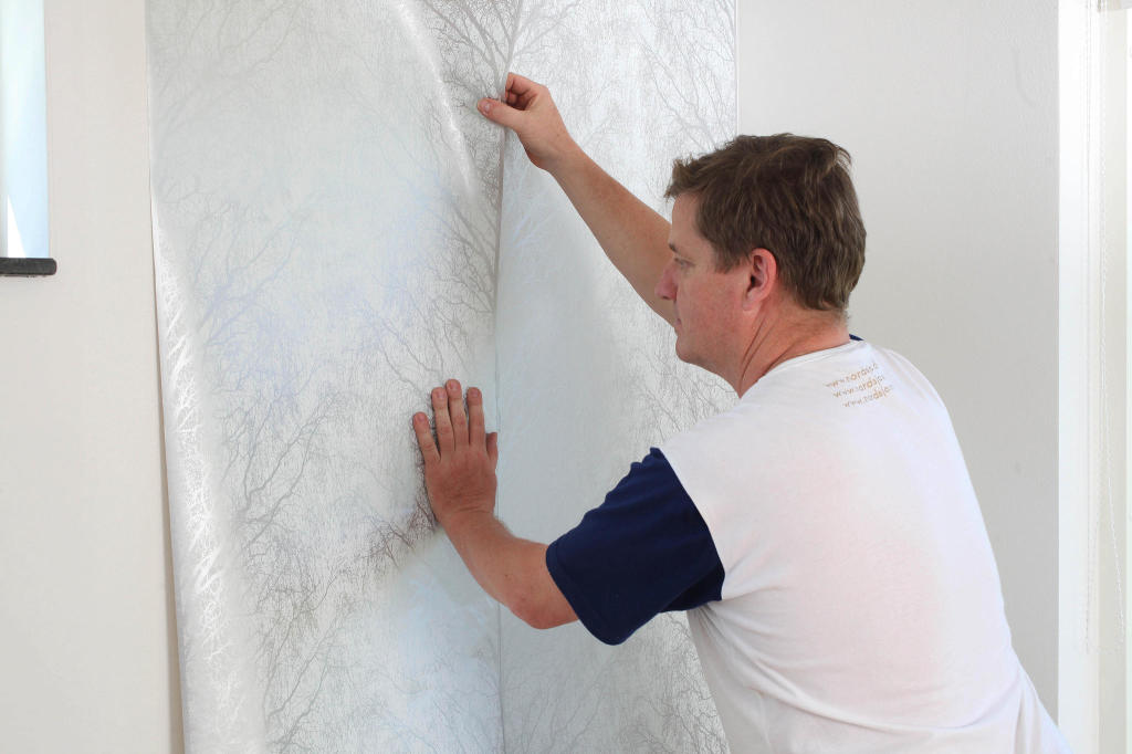 tapetsera på tapet Hur Tapetsera - Få Tips Och Råd - Nordsjö Idé & Design