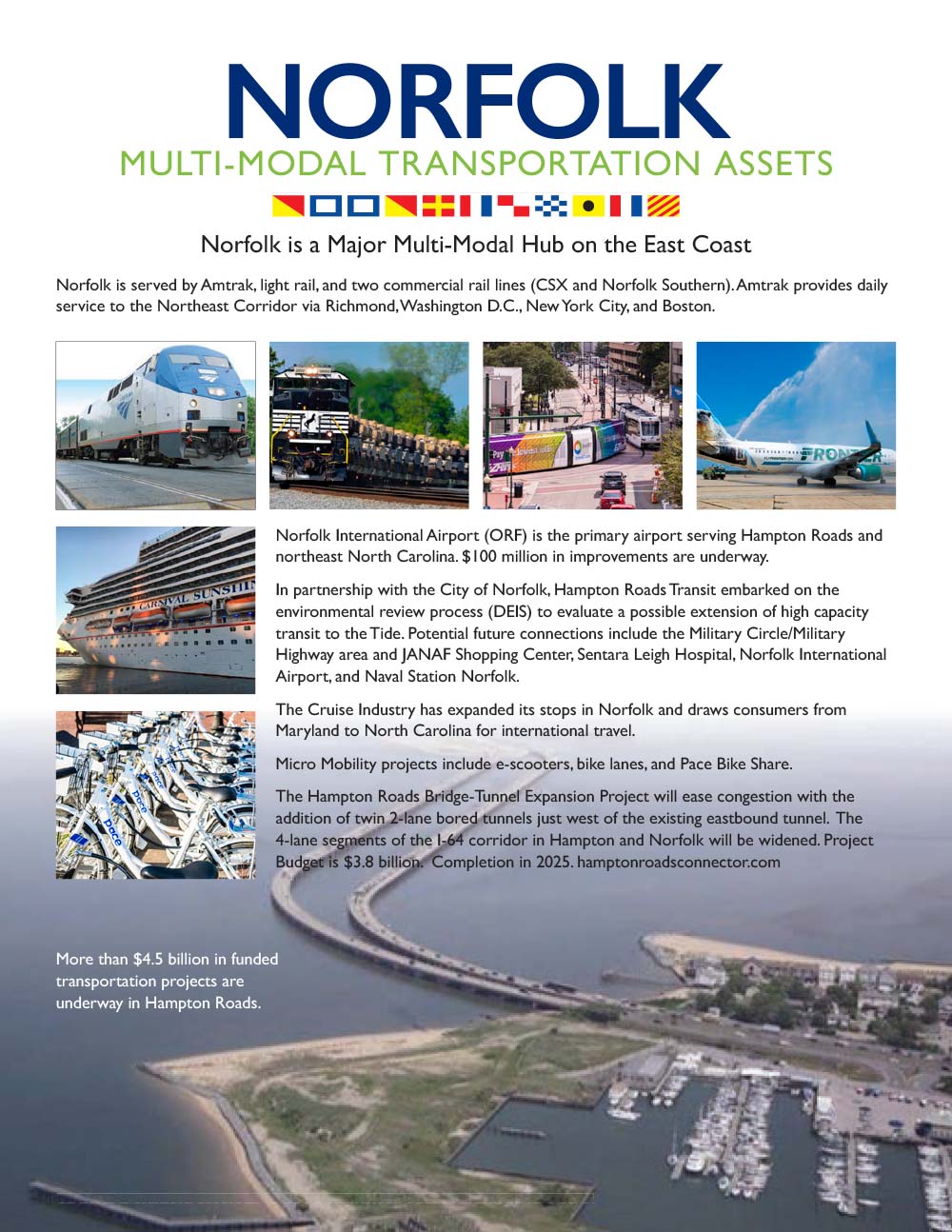 Multimodal Transportation Hub Norfolk Department of Economic Development
