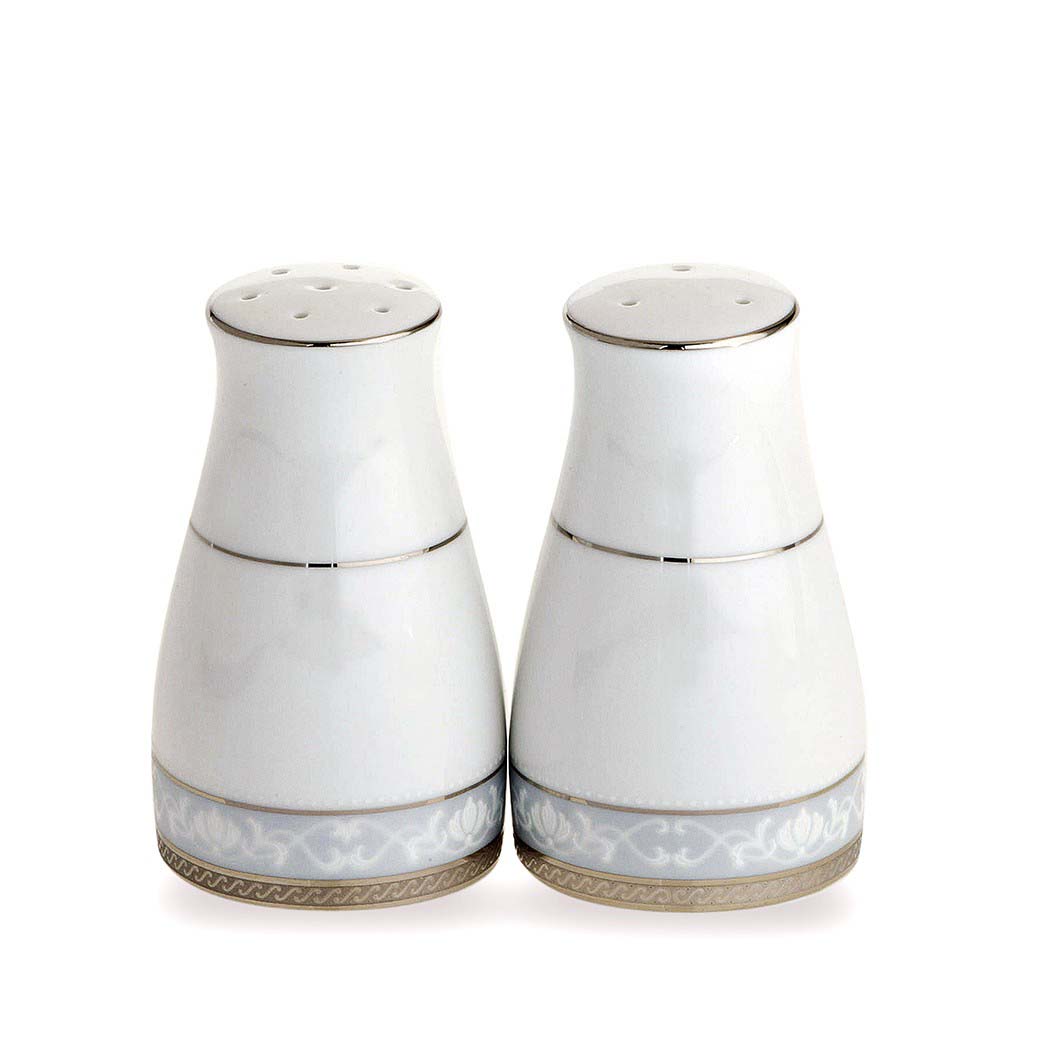 Noritake Formal Dinnerware Hampshire Platinum Salt & Pepper Shaker