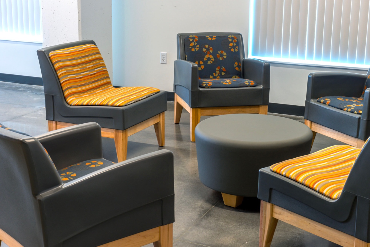 Forté® Lounge Armless Chairs Norix