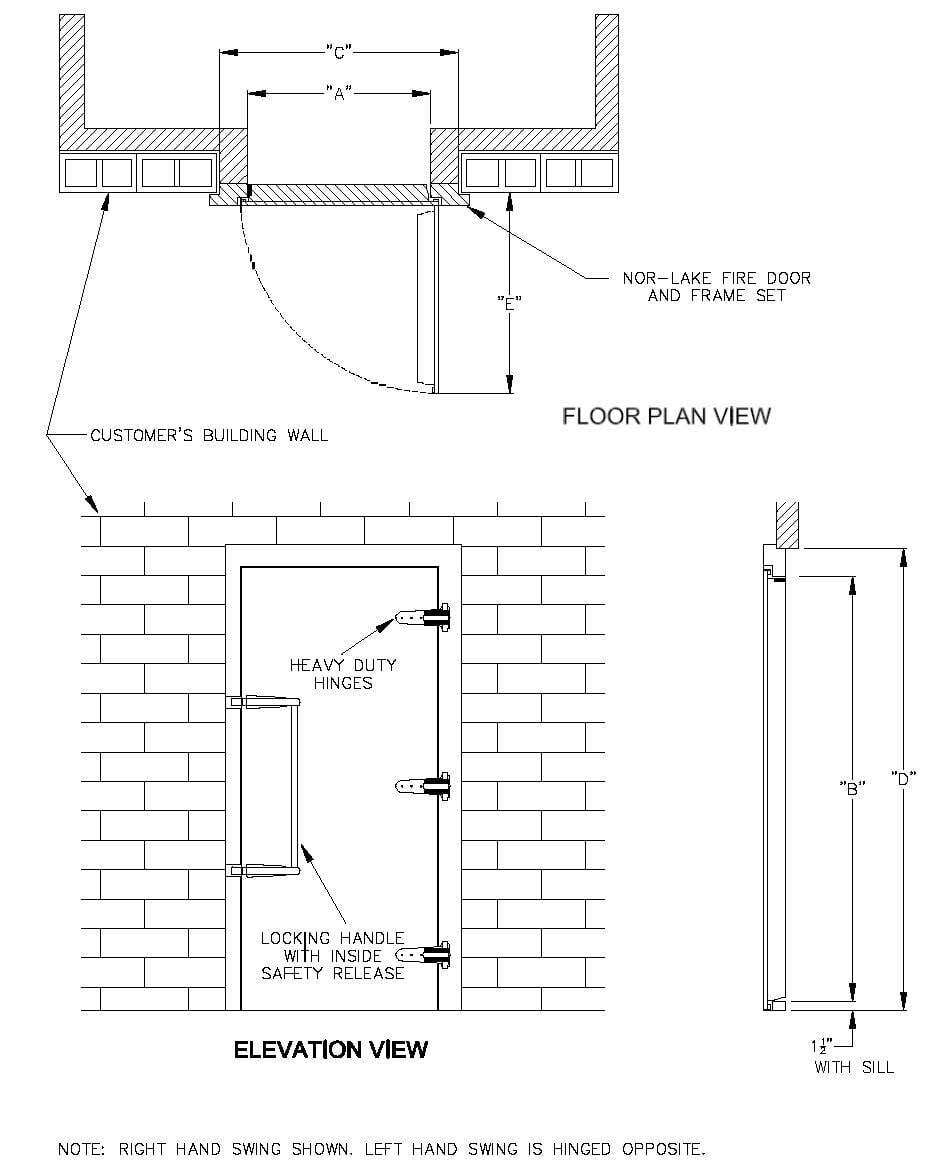 Norlake Walkin Specification Manual Norlake Commercial Refrigeration