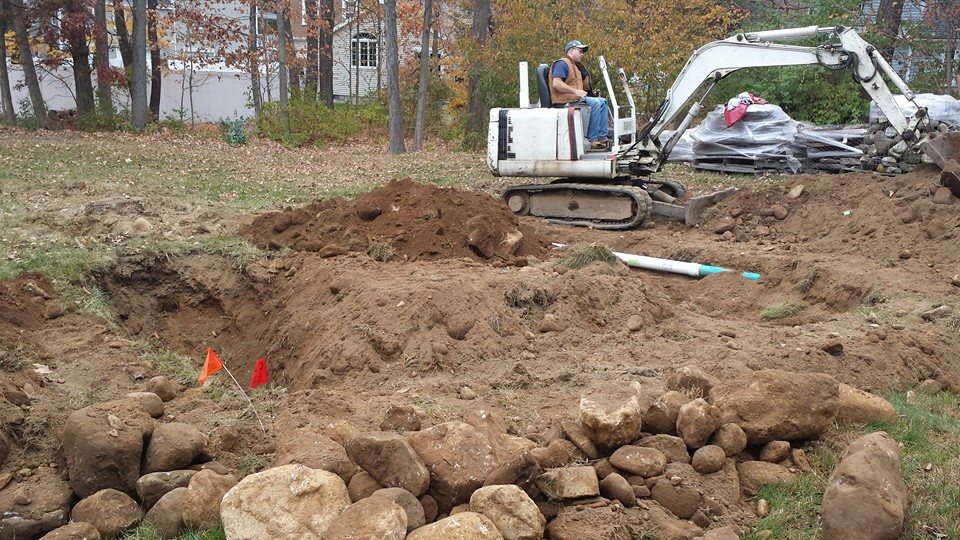 Wilton, CT Pond Installation Project Koi Fish Pond Pond Contractor Near Me Pond