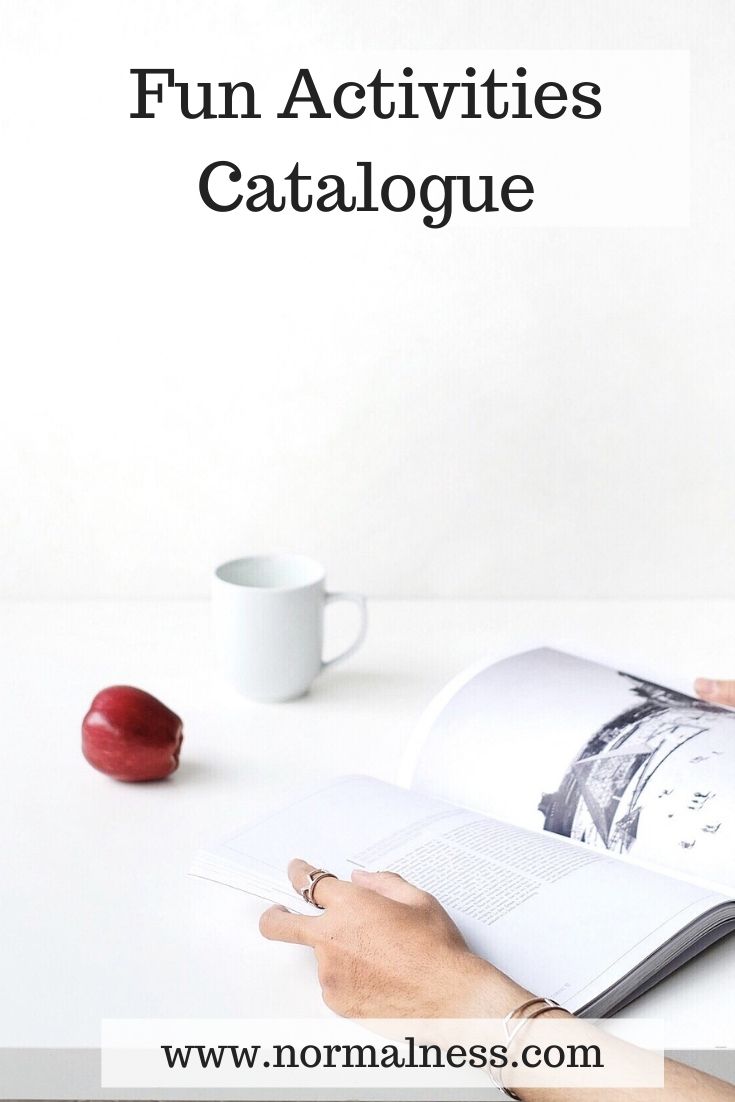 Fun Activities Catalogue Normal Ness