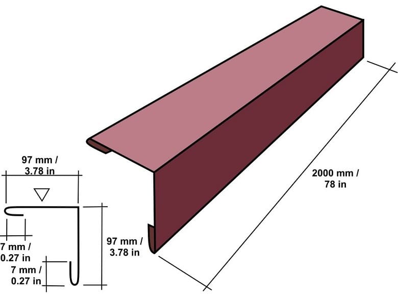 Metal Roofing Trim and Flashing