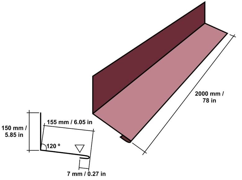Metal Roofing Trim and Flashing