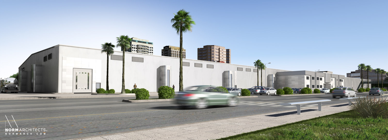 Jeddah Graphic Center Warehouse Norm Architects