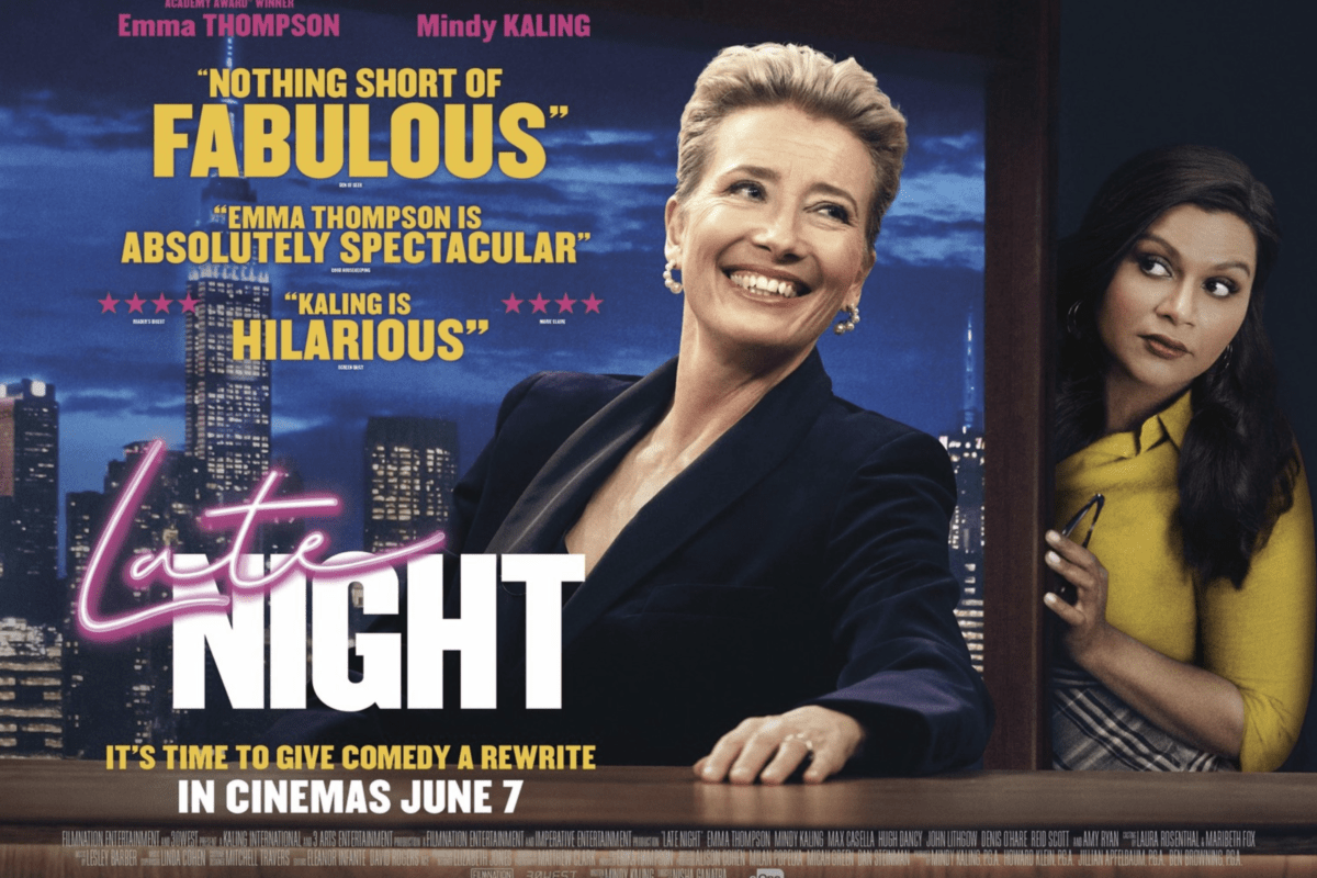 Defending Your Show (Film Review “Late Night”) Norma's Streaming Picks