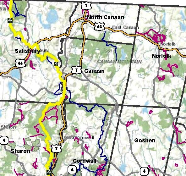 NHCOG Releases Interactive Regional Northwest Connecticut Trail Map