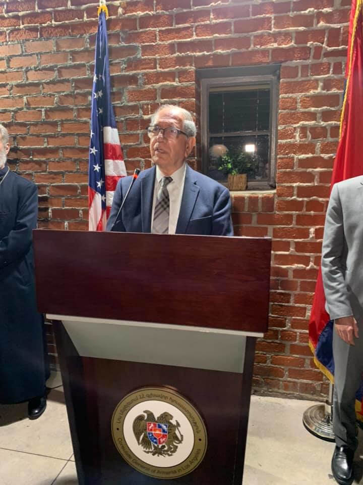 RECEPTION IN HONOR OF STATE MINISTER OF ARTSAKH ARTAK BEGLARYAN WAS