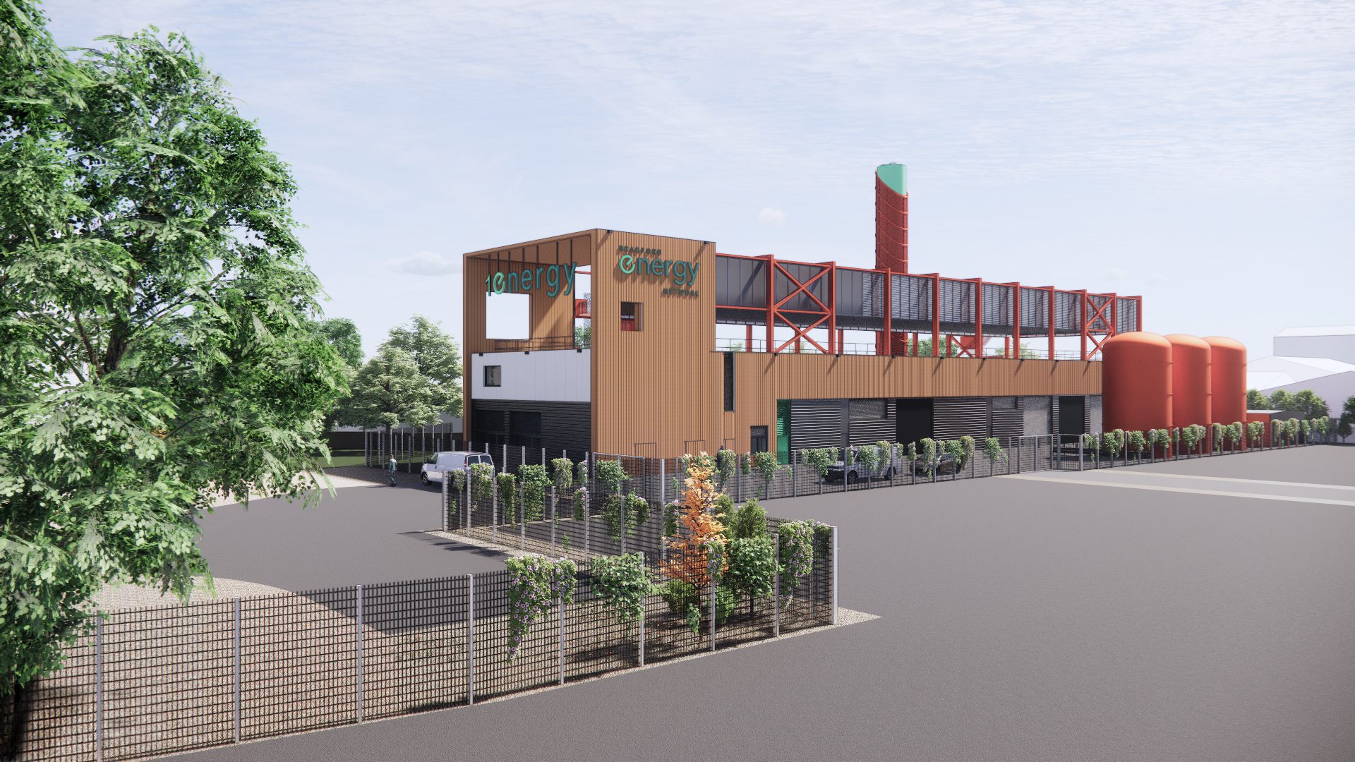 Bradford Energy Centre Energy Facility Architectural Design