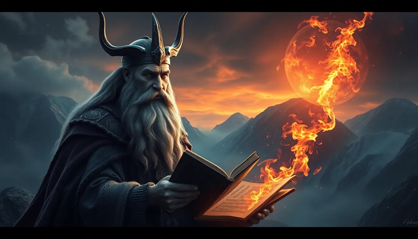 Odin: The Allfather as a God of Poetry and Inspiration