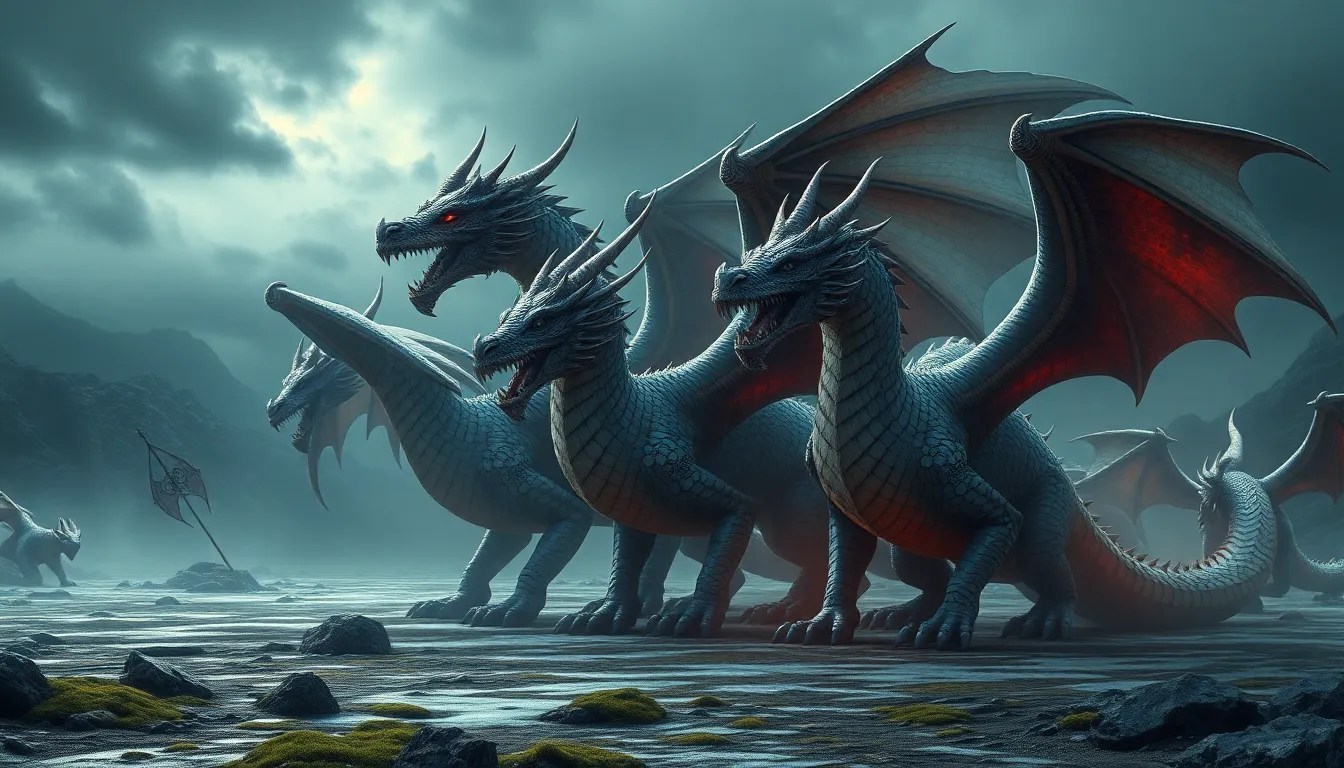 "Norse Dragons The Guardians of Ancient Secrets" Norse Mythology