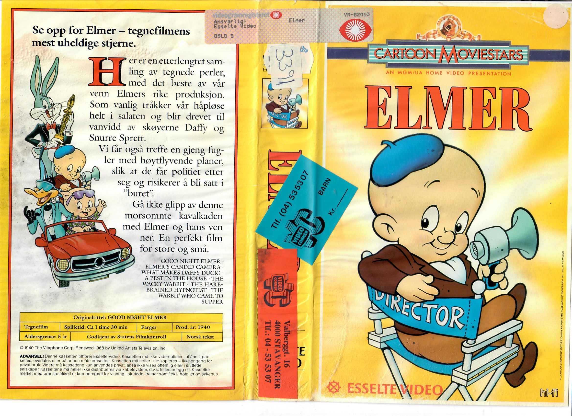 Elmer Norsk VHS