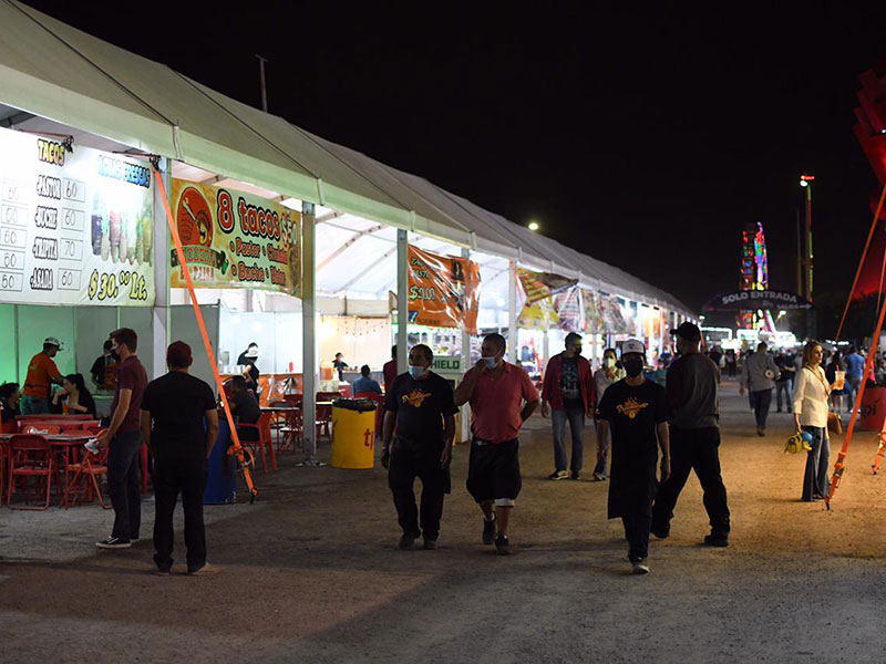 En la Feria Juárez no se permite consumo caminando Norte de Ciudad Juárez