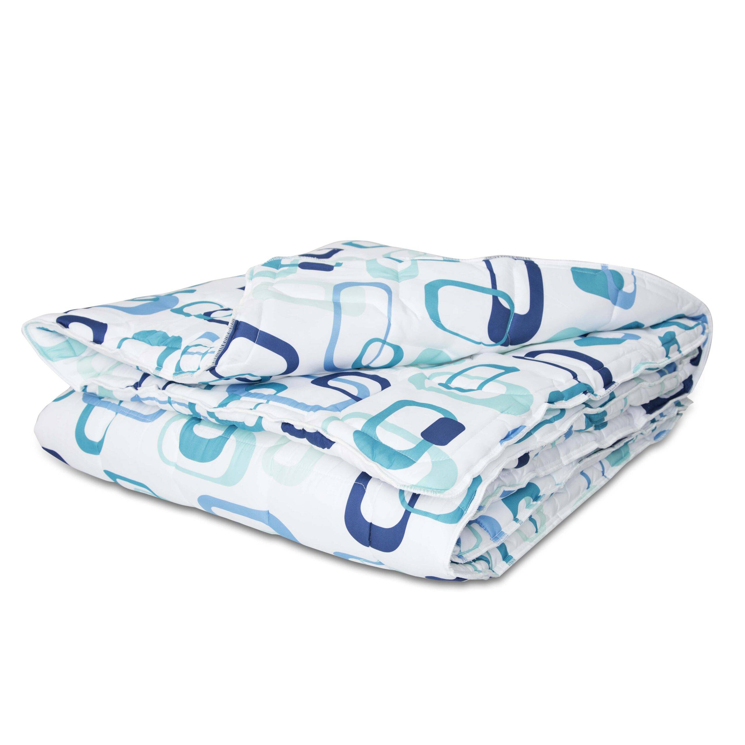 Helårsdyne 135 x 210 cm RETRO MINT duo Nortex Nortex A/S