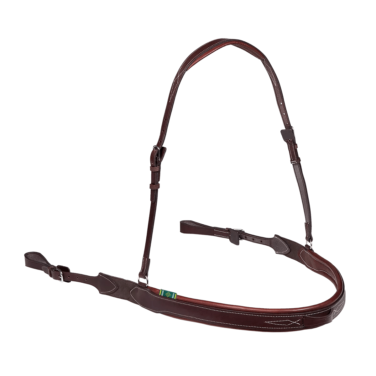 Elastic breast collar