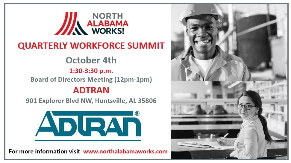 Quarterly Summit North District North AlabamaWorks!