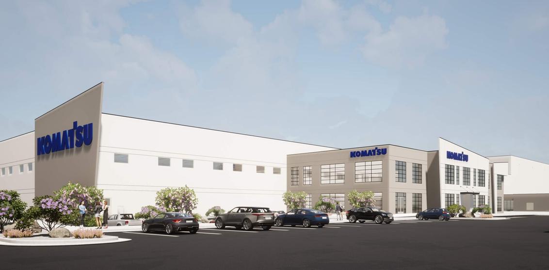 Komatsu adding Elko to warehouse locations lineup North American