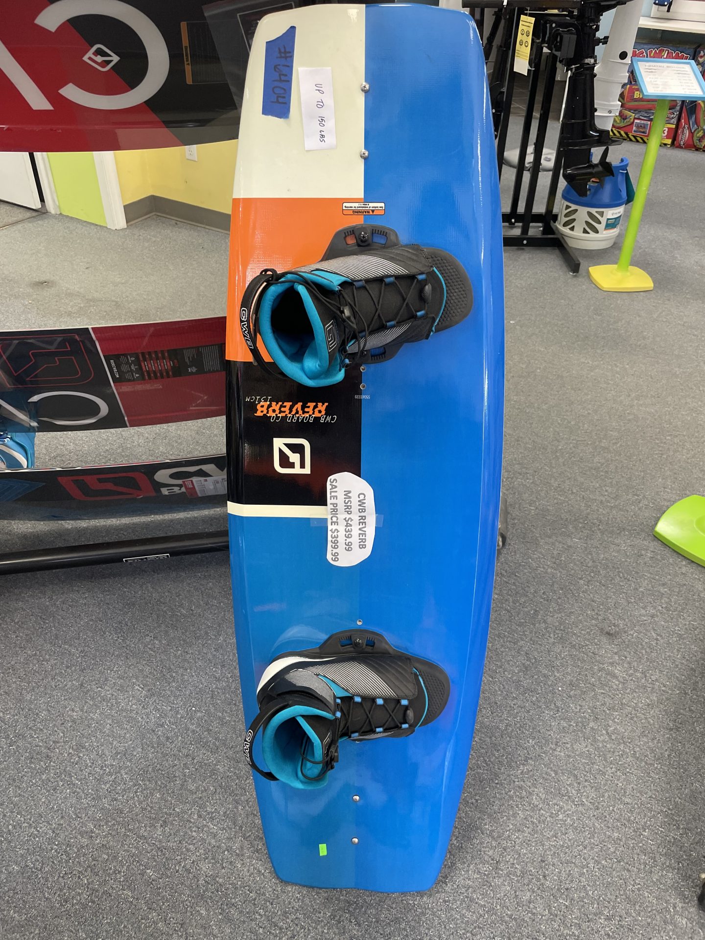 WAKEBOARD REVERB 131 RENTAL Lake Gaston Northampton Marine