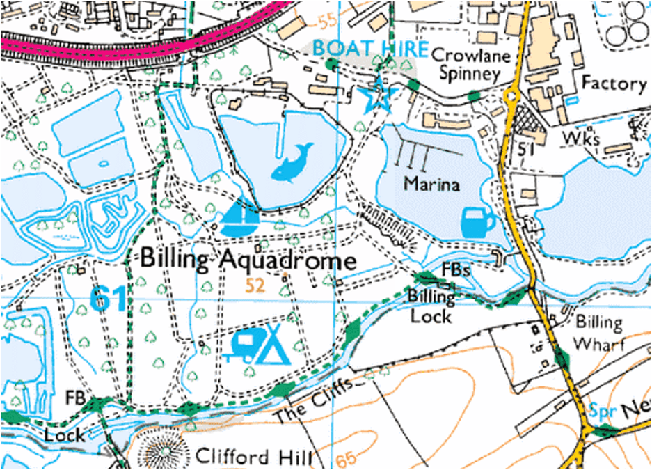 River Nene Weston Mill to Billing Bridge Northampton Nene Angling Club