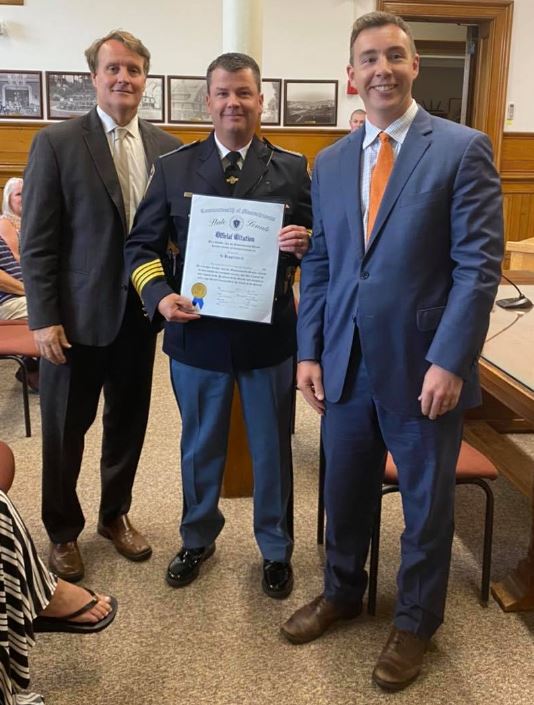 Police Chief Timothy Labrie Sworn In Northbridge MA Police Department