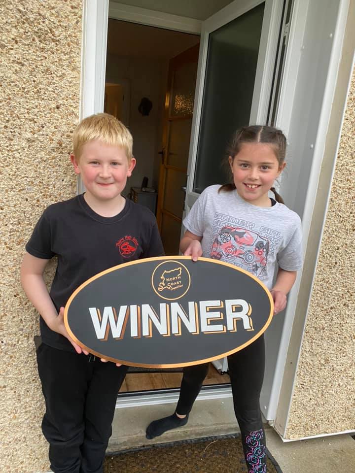 Amanda Bain winner of £100 Tesco Voucher North Coast Competitions