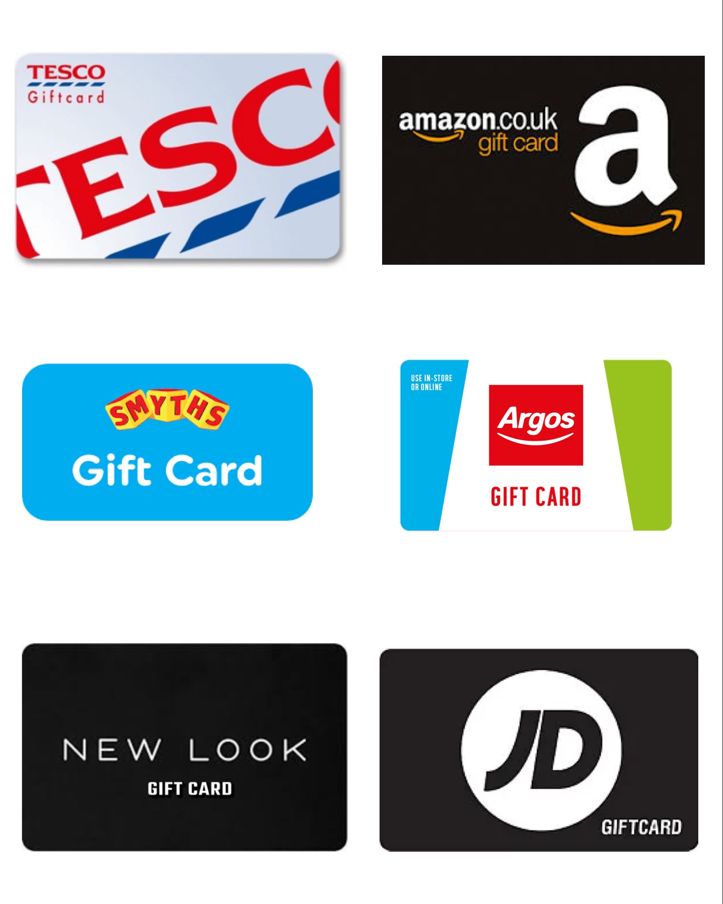 Balance check & redeem Gift Cards