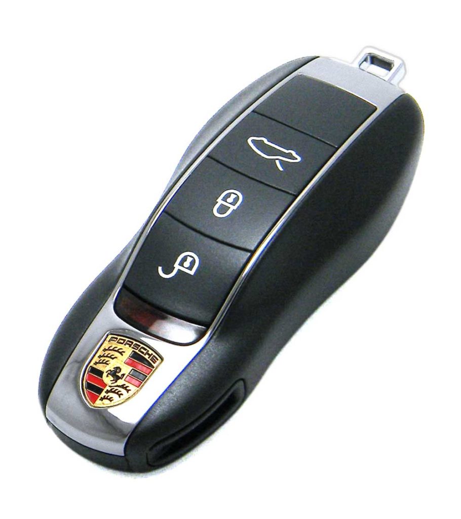 20102017 Porsche 911 4Button Smart Key Fob Remote Hood Release