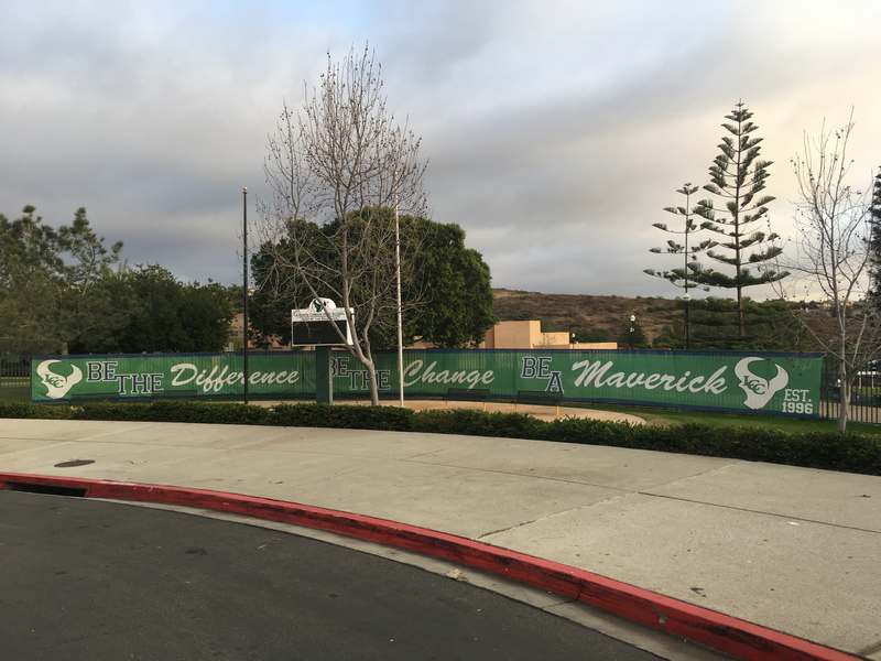 Carlsbad, CA Entry Fence Banners for La Costa Canyon High School
