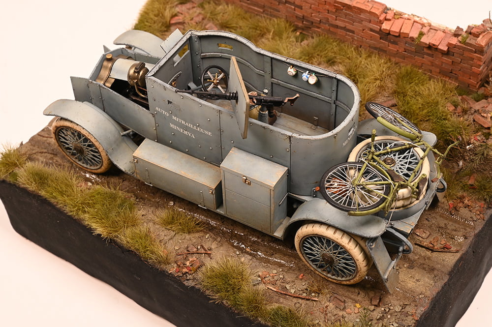 Minerva Armoured Car North Devon Model Society