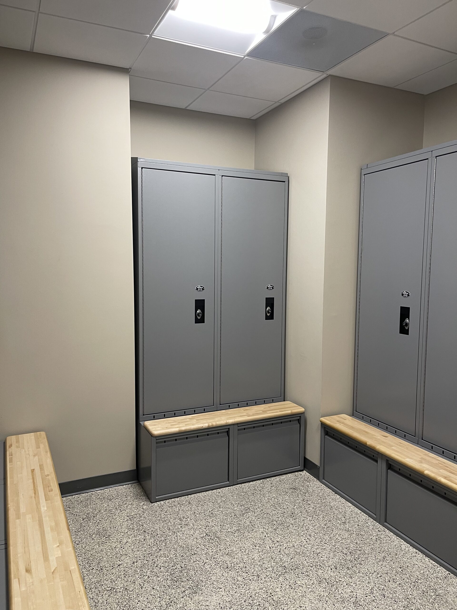 Police Department Locker Room Expansion Northeast Construction