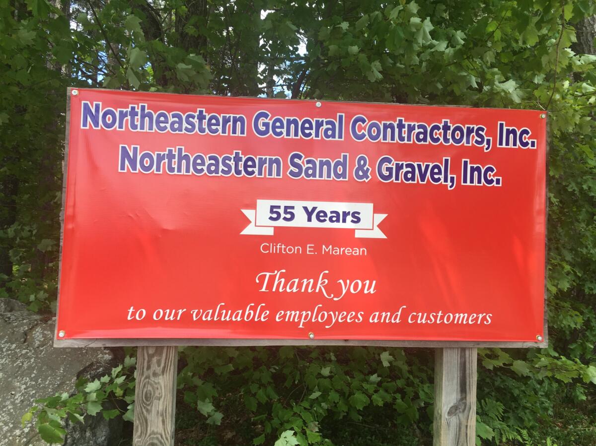 Northeastern General Contractors Northeastern Sand & Gravel Standish