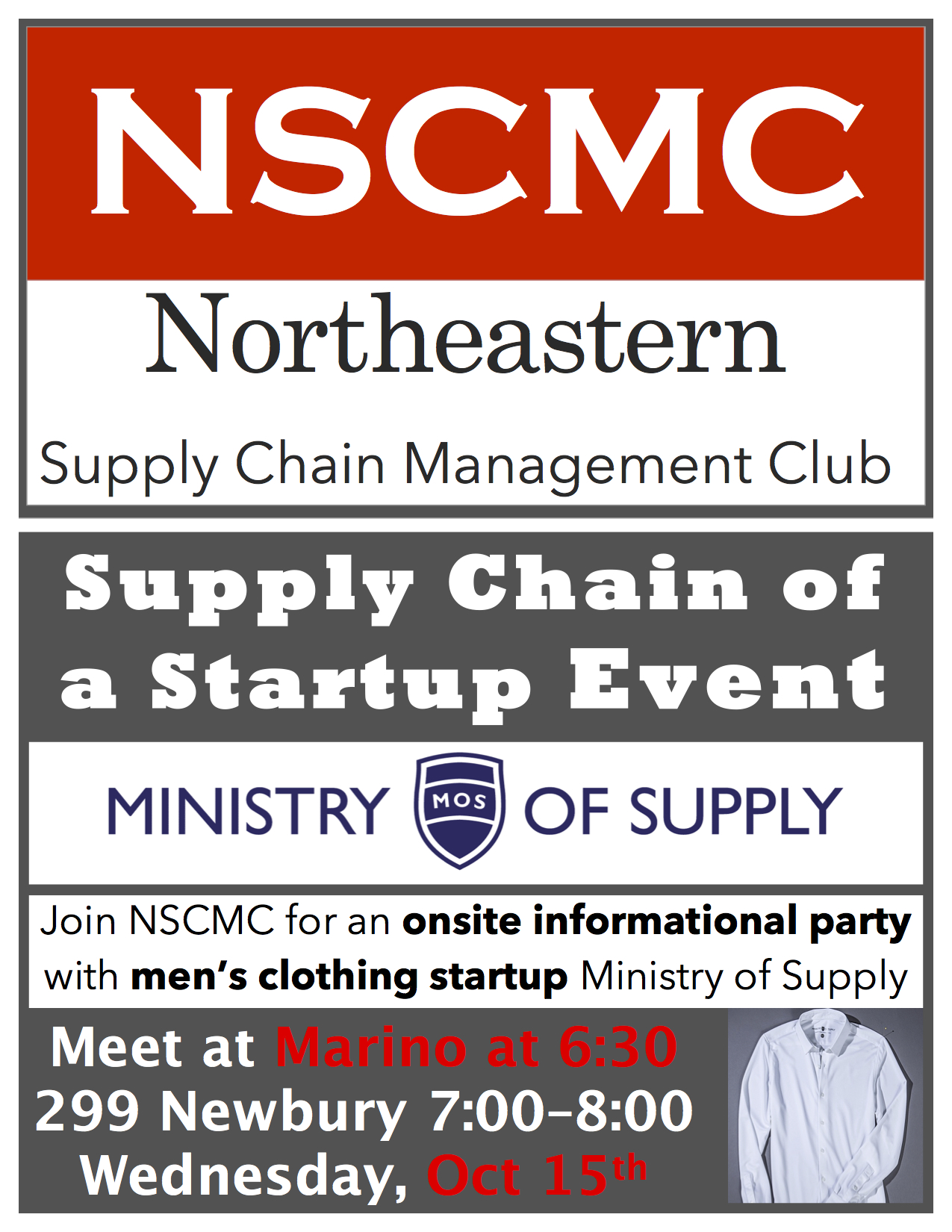 Events in 2014 Northeastern Supply Chain Management Club