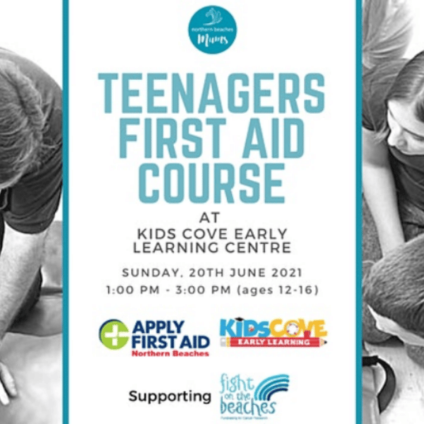 Teenagers First Aid Course Northern Beaches Mums