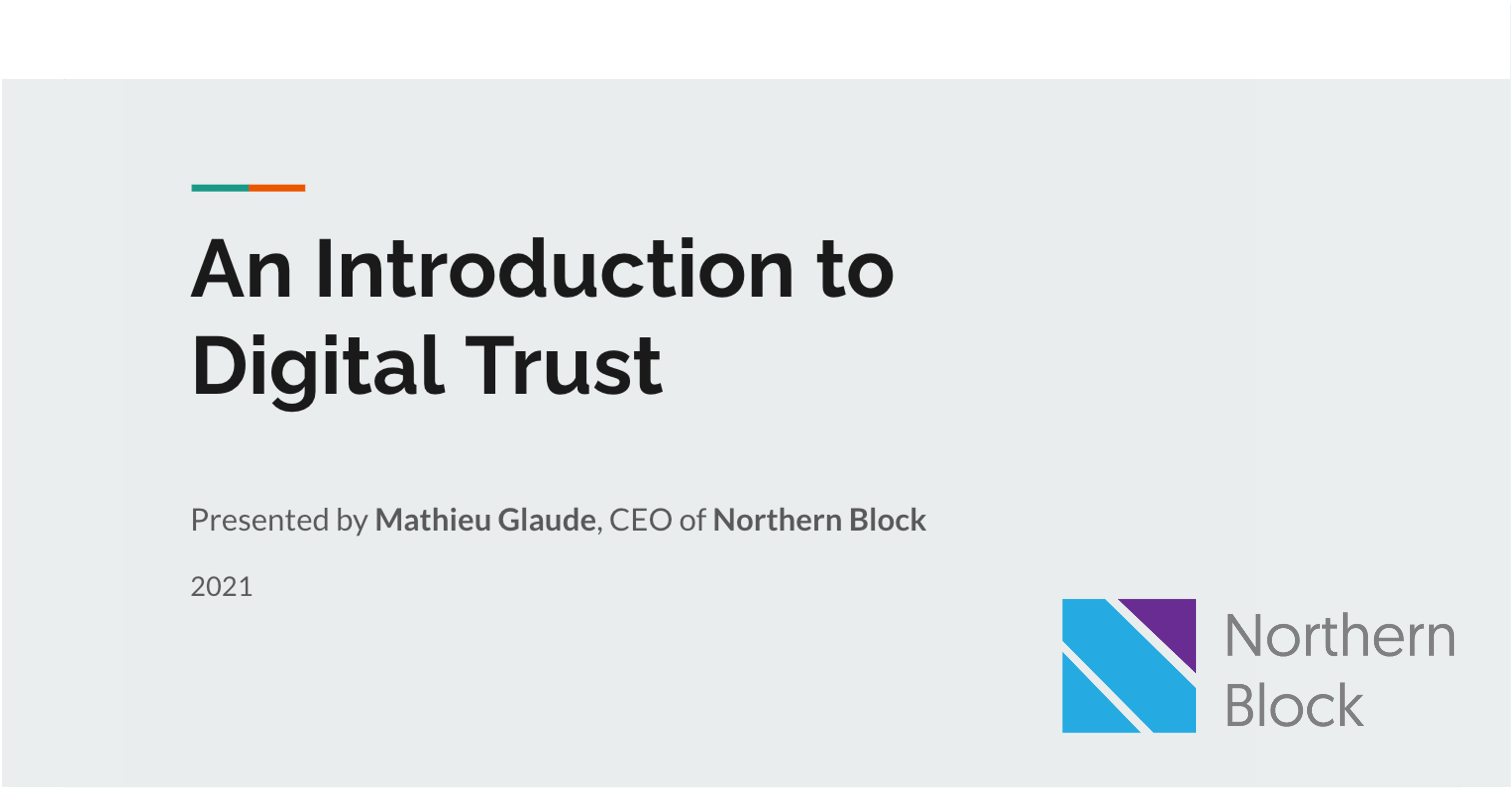 Blog Northern Block Self Sovereign Identity Solution Provider