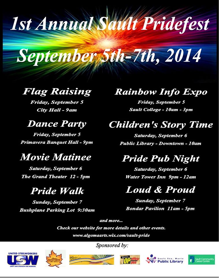 Pittsburgh Pride 2024 Schedule Who I Am Gay and OK in Sault Ste. Marie